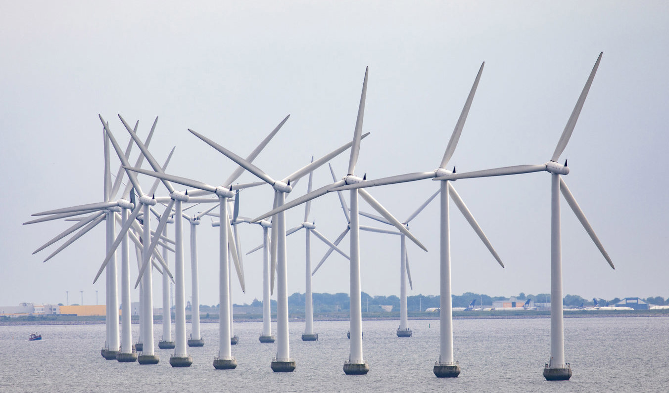 Mycket vind pressar elpriset. Arkivbild. Foto: Paul Kleiven