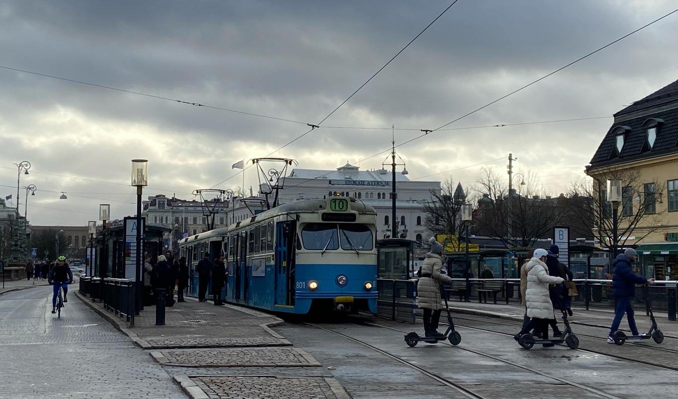 Västtrafik införde i början av februari civila kontrollanter i kollektivtrafiken. Foto: Susanne W. Lamm