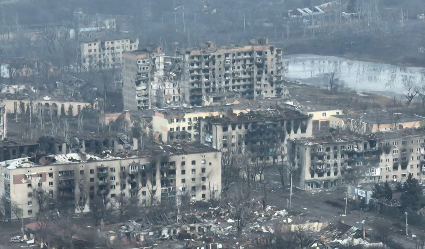 Kriget i Ukraina är förödande för landet. Getty Images