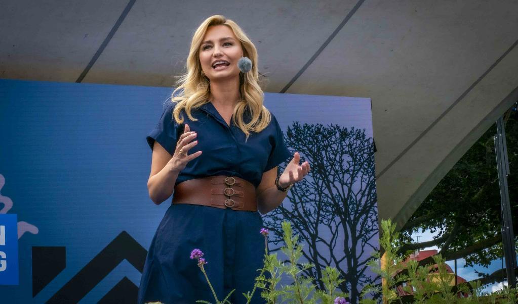Ebba Busch, Kristdemokraternas partiledare. Foto: Bilbo Lantto