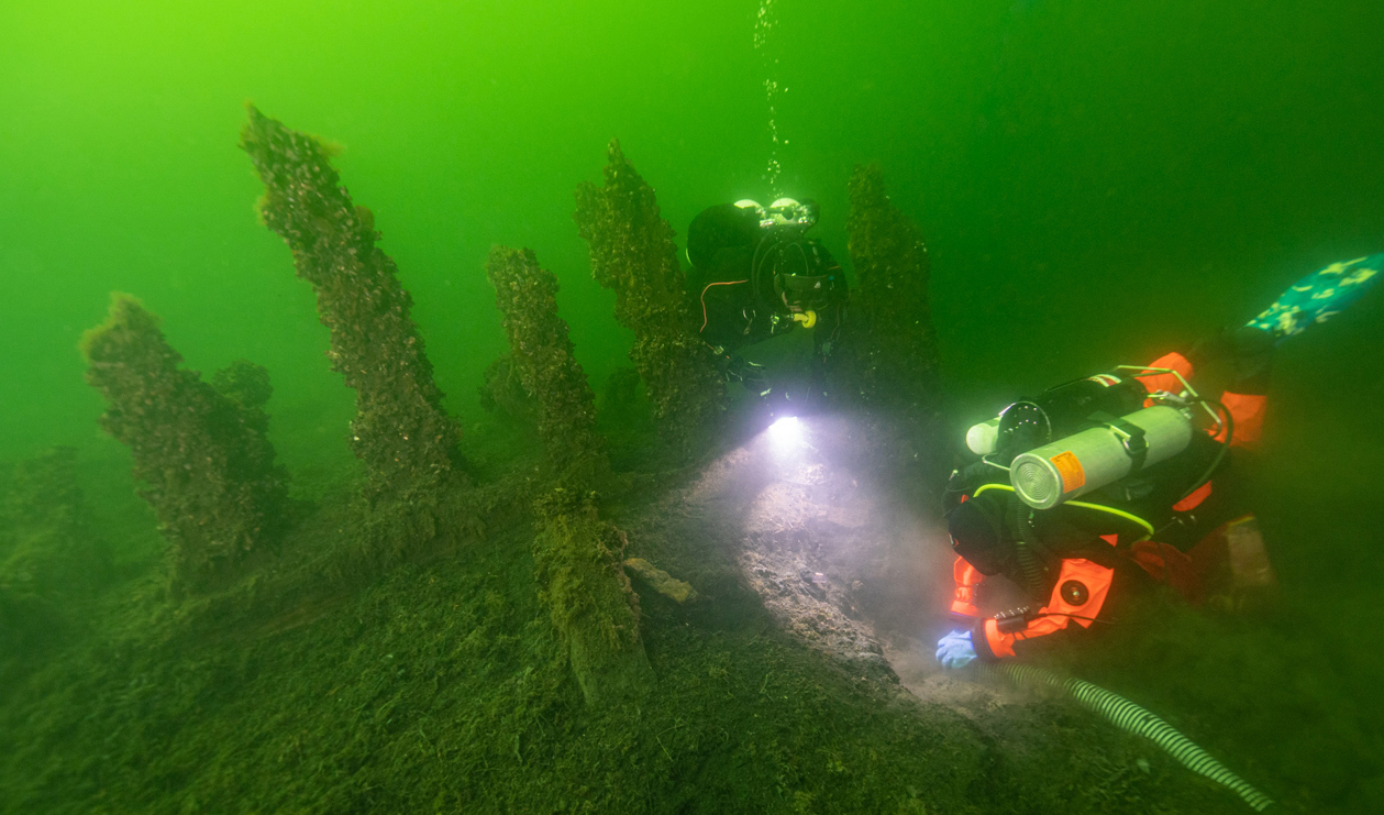 Det ska genomföras nya undersökningar vid Gribshunden. Arkivbild. Foto: Brett Seymor/TT
