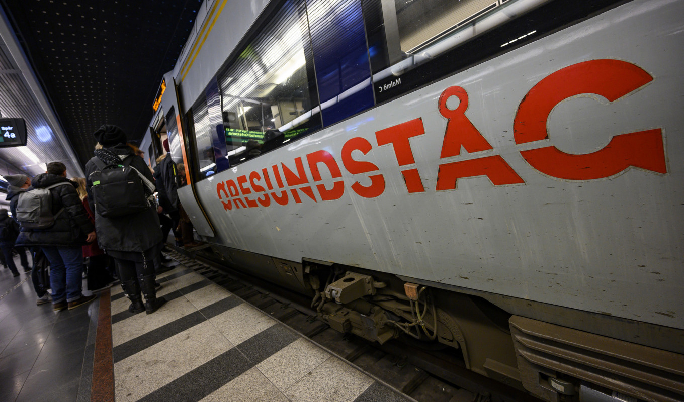 Öresundstågen blir först ut i fackets varslade strejk. Arkivbild. Foto: Johan Nilsson/TT