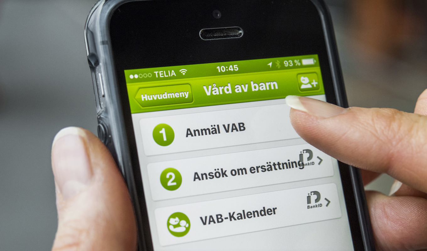 Att systemet för vab är enkelt är en av orsakerna till fusket, enligt Försäkringskassan. Arkivbild. Foto: Claudio Bresciani/TT