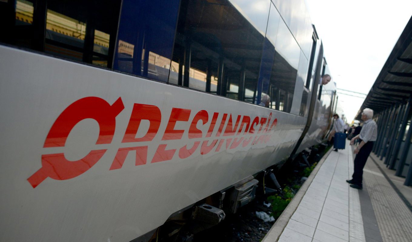 Öresundstågen riskerar bli stående i eftermiddag. Arkivbild. Foto: Johan Nilsson / TT