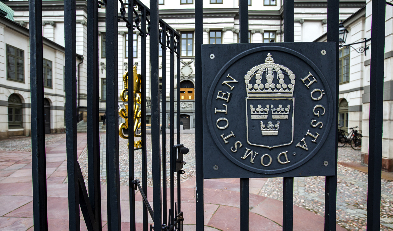 Högsta domstolen beviljar prövningstillstånd för den så kallade snippadomen. Arkivbild. Foto: Magnus Andersson/TT