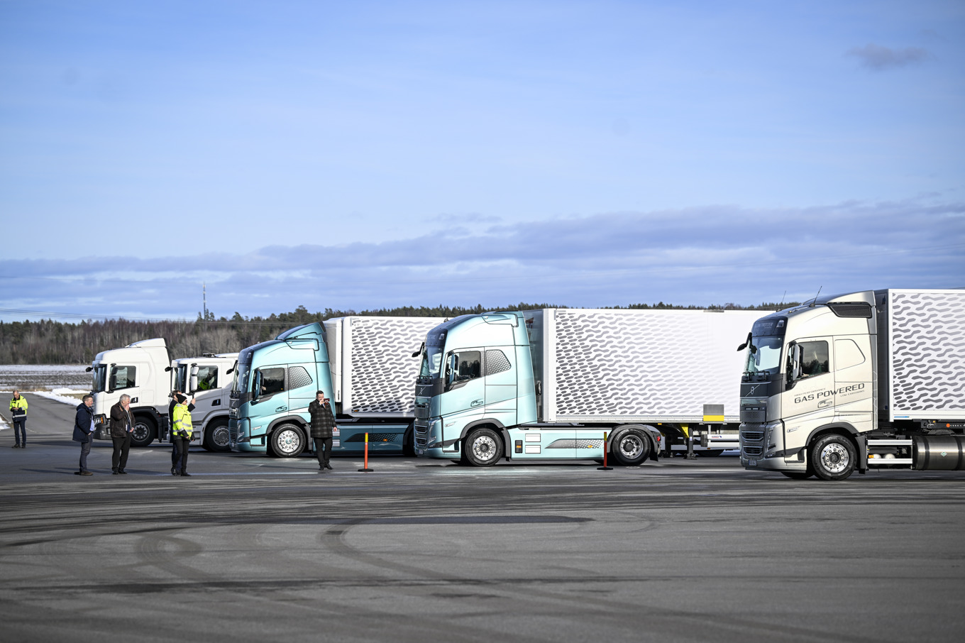 Det behöver utbildas många fler lastbilschaufförer, enligt en rapport från arbetsgivarorganisationen Transportföretagen. Arkivbild. Foto: Fredrik Sandberg/TT