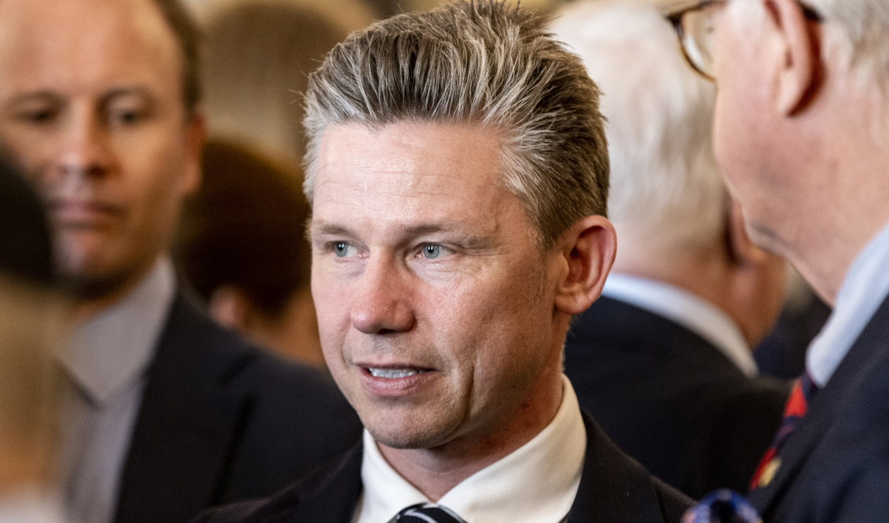 Försvarsminister Pål Jonsson (M). Arkivbild. Foto: Christine Olsson/TT