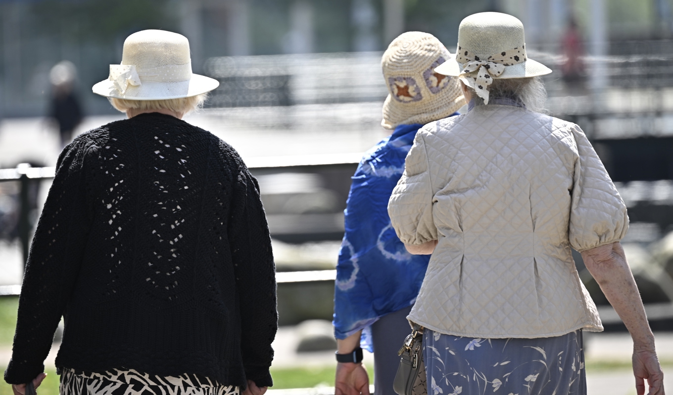 I söder kan temperaturerna nå 25 grader. Arkivbild. Foto: Johan Nilsson/TT