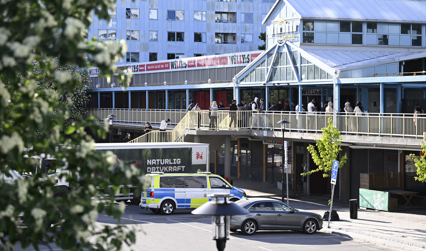 En person har dödats och en person har skadats i en skottlossning. Foto: TT