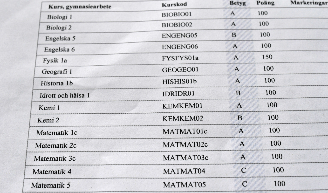 Eleverna kom åt lärarinlogg och kunde se och ändra sina och andra elevers betyg. Arkivbild. Foto: Anders Wiklund/TT