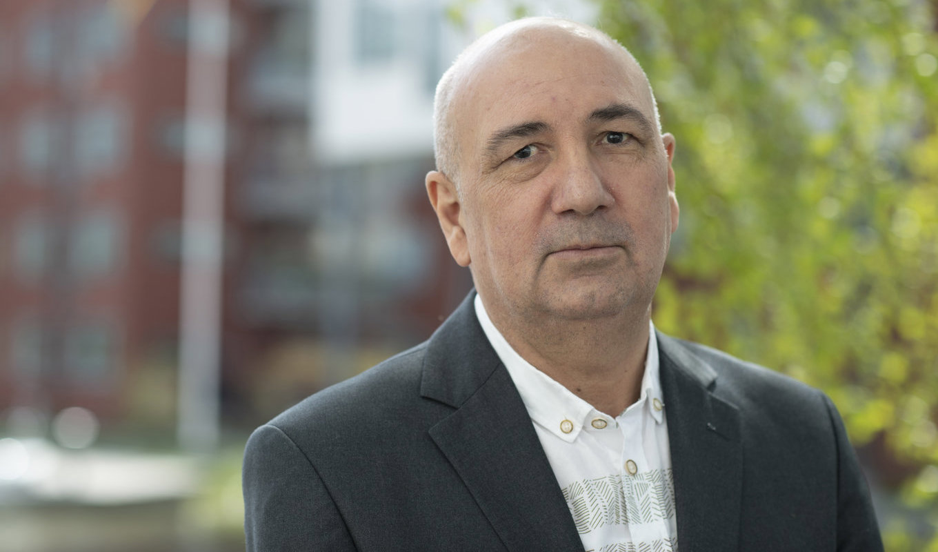 Svensk-kurdiske samhällsdebattören Kurdo Baksi är positiv till att Carl Bildt reser till Ankara och inte Ulf Kristersson. Arkivbild. Foto: Ali Lorestani/ TT