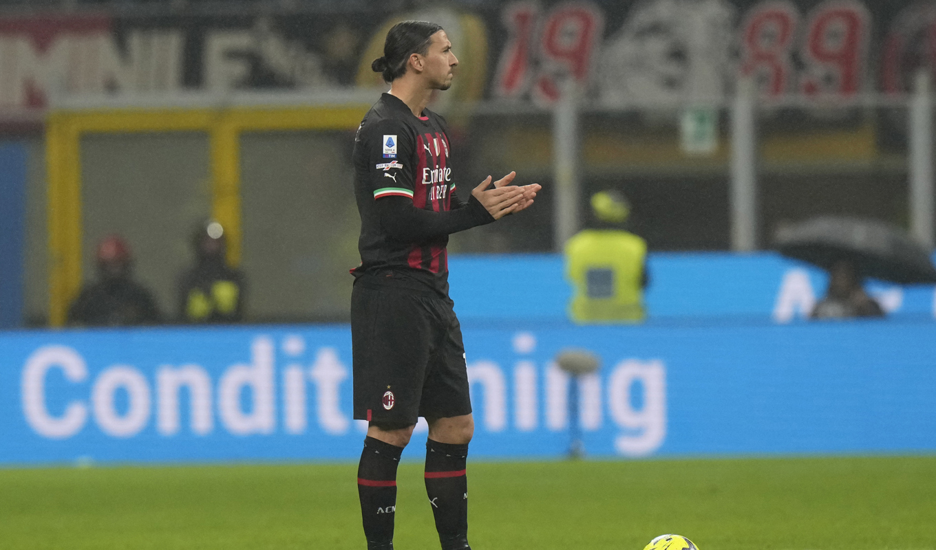 Zlatan Ibrahimovic. Arkivbild. Foto: Luca Bruno/AP/TT