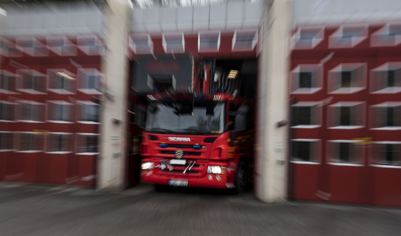 Branden bröt ut i ett flerfamiljshus. Arkivbild. Foto: Pontus Lundahl/TT