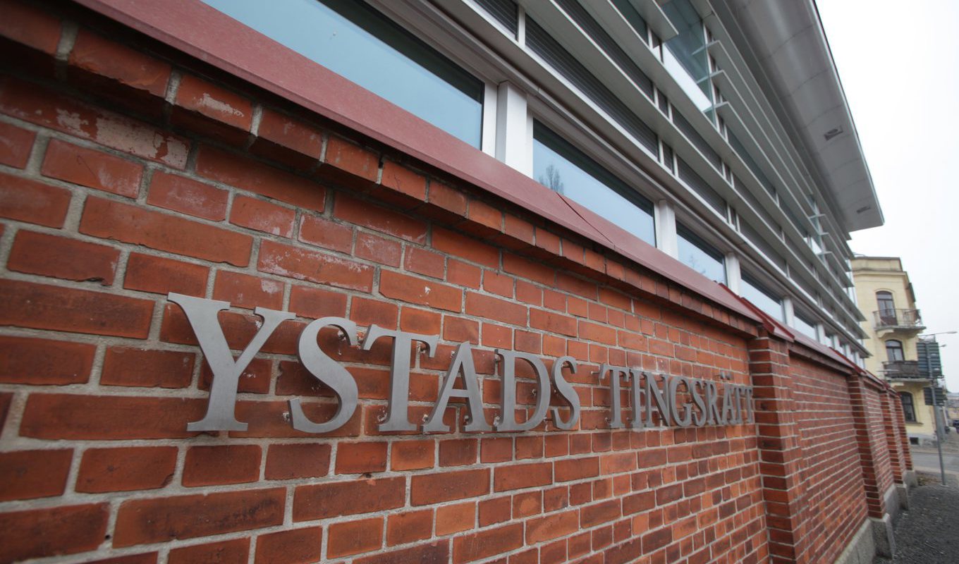 Ystad tingsrätt ska i höst avgöra ett uppmärksammat skadeståndsmål. Arkivbild. Foto: Stig-Åke Jönsson/TT