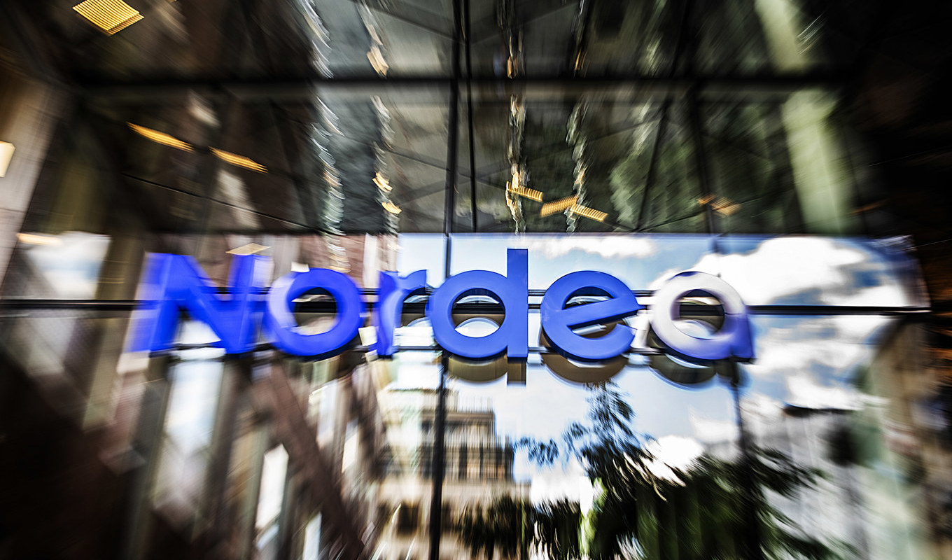 Nordea i topp när det gäller bankbedrägerier. Arkivbild. Foto: Tomas Oneborg/SvD/TT