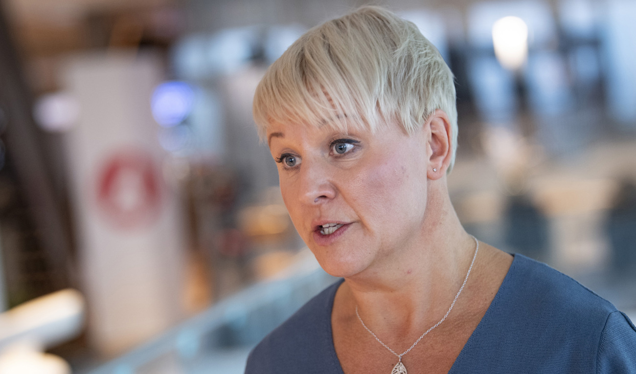Äldre- och socialförsäkringsminister Anna Tenje. Arkivbild. Foto: Johan Nilsson/TT