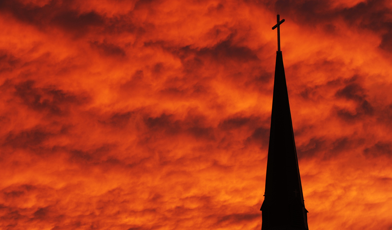 Enligt tyska myndigheter finns det ingen specifik kyrka som pekats ut som måltavla. Arkivbild. Foto: Don Campbell/AP/TT