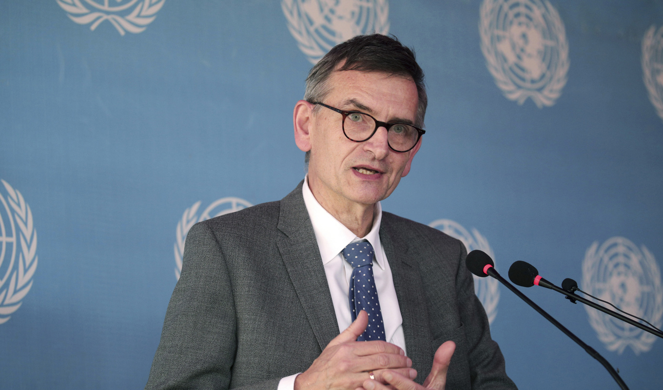 Volker Perthes FN-sändebud i Sudan. Arkivbild. Foto: AP/TT