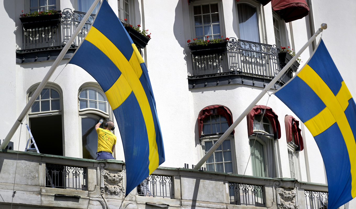 Nya BNP-siffror har presenterats för svensk del. Arkivbild. Foto: Janerik Henriksson/TT