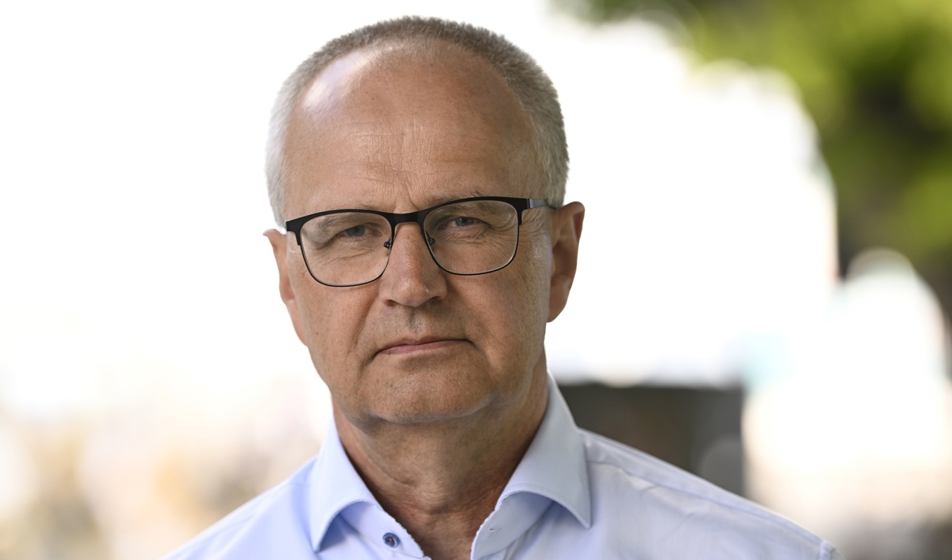 Palle Borgström är förbundsordförande i Lantbrukarnas riksförbund (LRF). Han menar att läget är allvarligt för årets skördar. Foto: Henrik Montgomery/TT