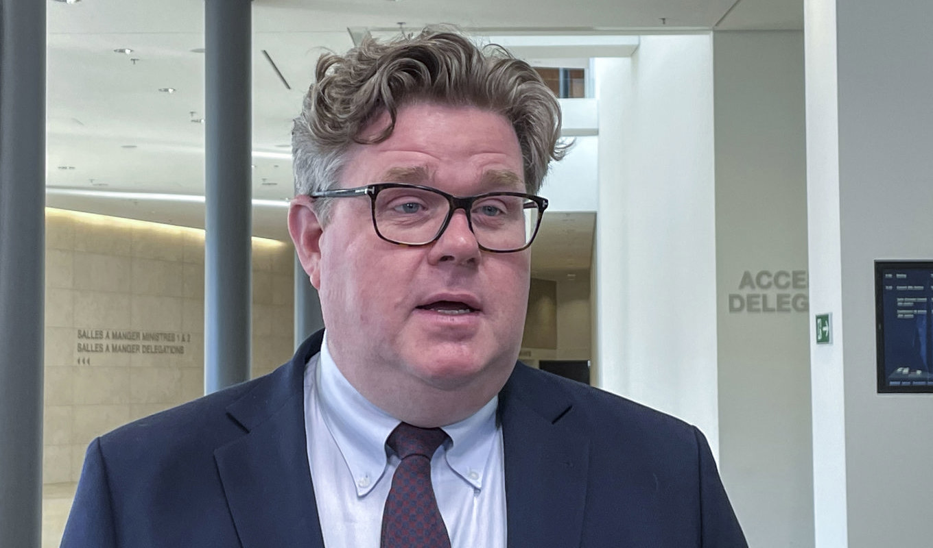 Justitieminister Gunnar Strömmer (M). Arkivbild. Foto: Wiktor Nummelin/TT