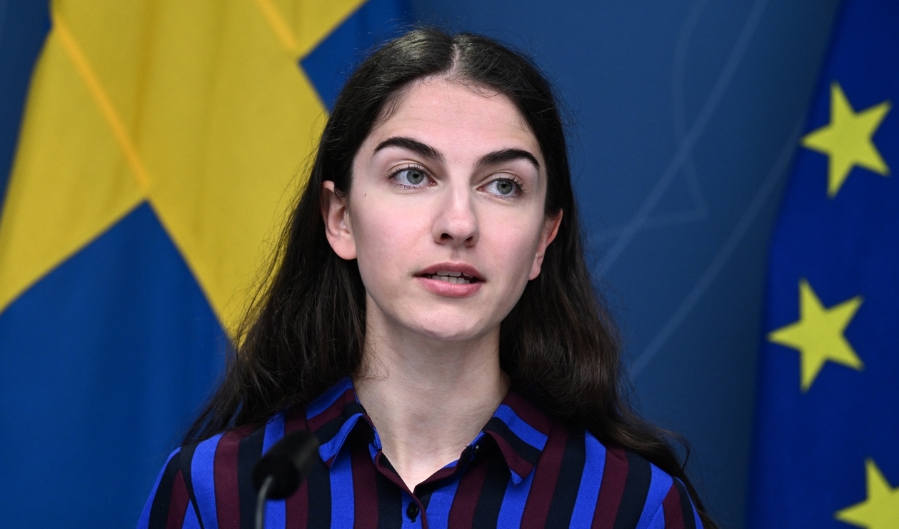 Klimat- och miljöminister Romina Pourmokhtari (L). Arkivbild. Foto: Jonas Ekströmer/TT