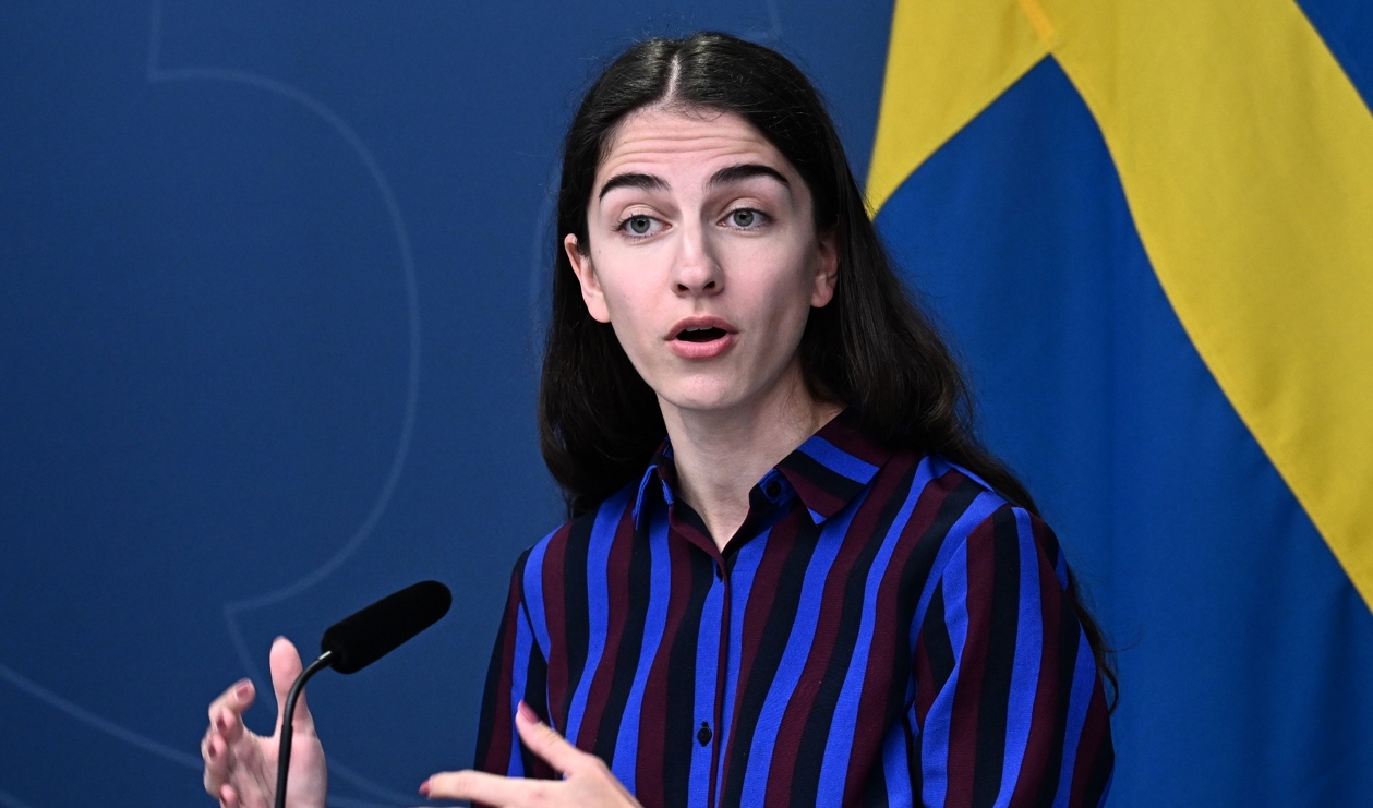 Klimat- och miljöminister Romina Pourmokhtari (L). Arkivbild. Foto: Jonas Ekströmer/TT