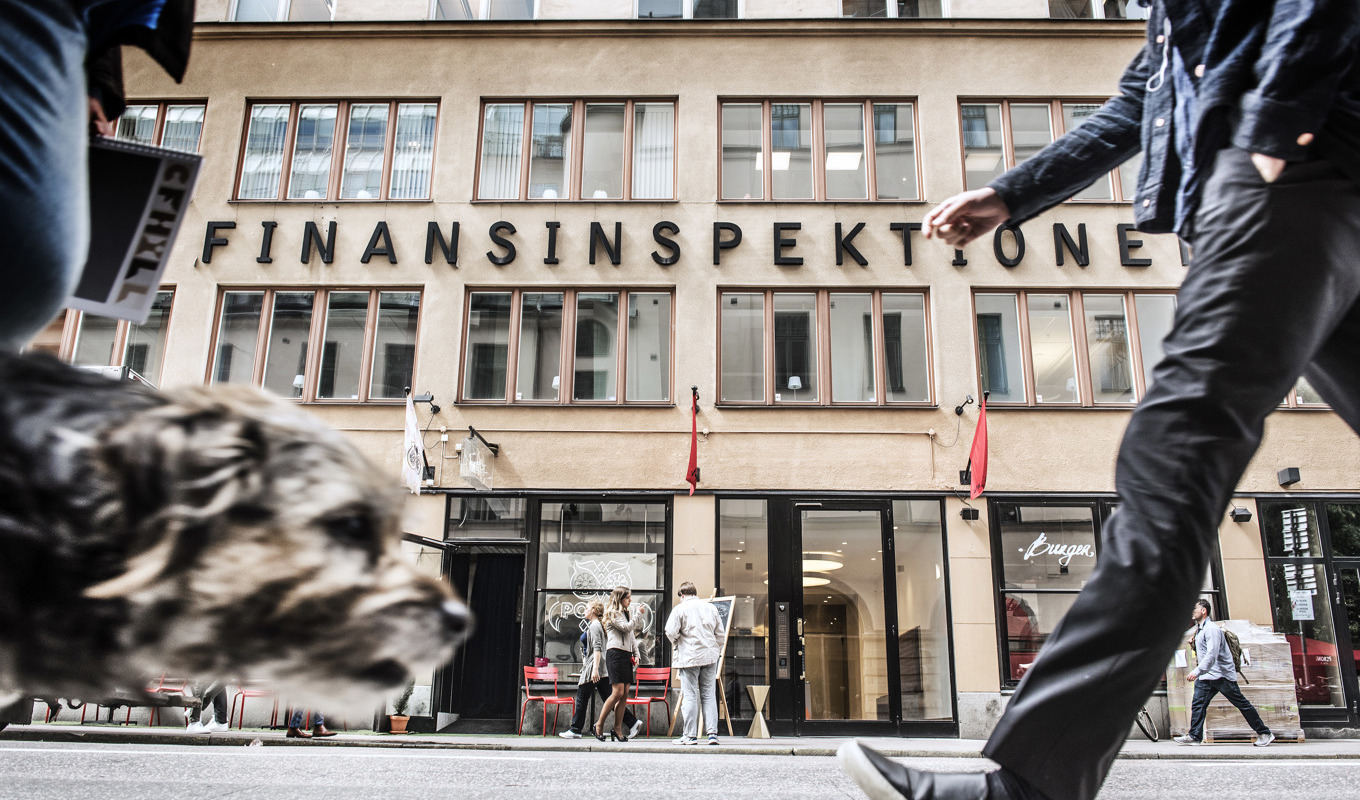 Brister i arbetet mot penningtvätt och terrorismfinansiering gör att FI utfärdar sanktionsavgift på två miljoner kronor för kryptobolaget Goobit. Arkivbild Foto: Tomas Oneborg/SvD/TT