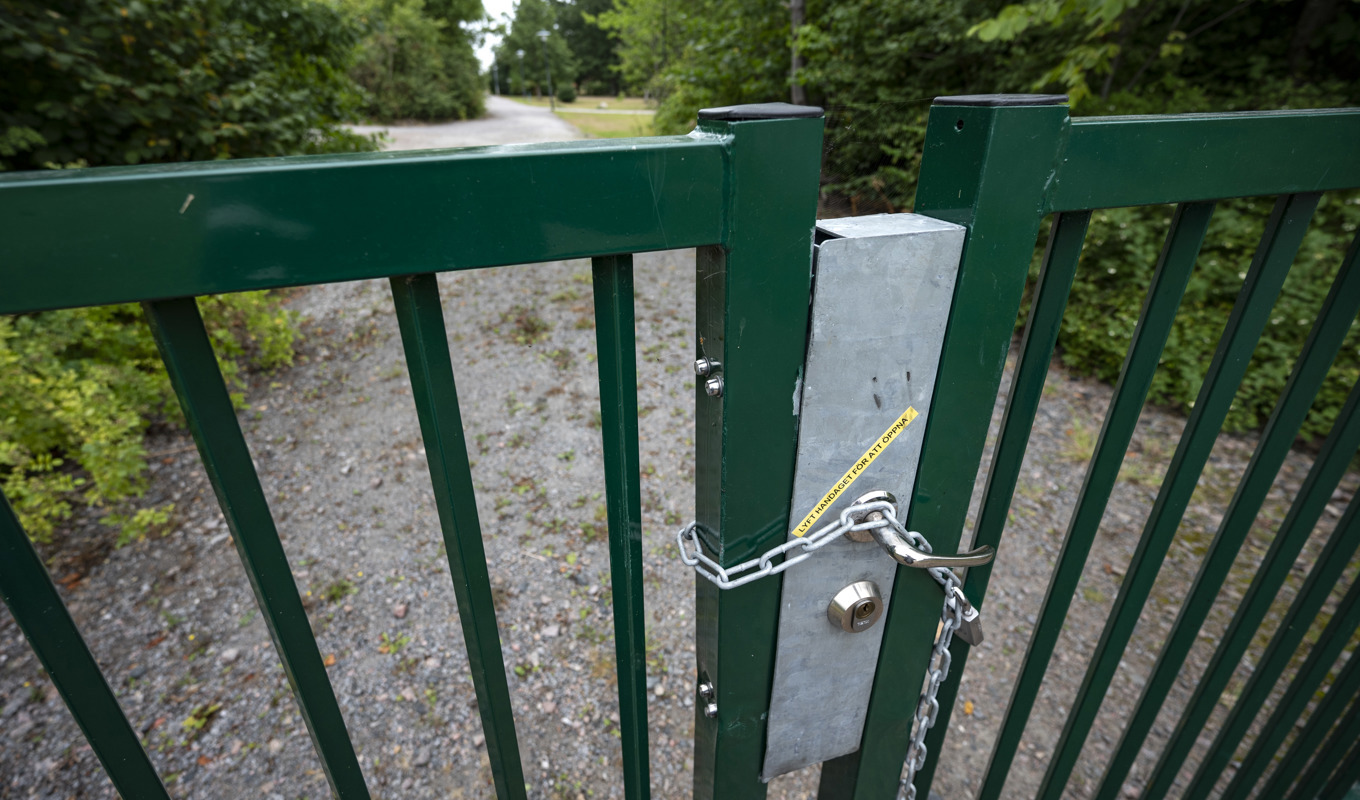 Fackförbunden larmar nu om att antalet våldsamma rymningar från landets Sis-hem blivit vanligare. Arkivbild. Foto: Johan Nilsson/TT