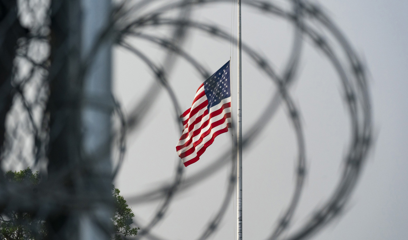 USA får hård kritik i en ny FN-rapport för hur man bedriver verksamheten i militärfängelset Guantánamo. Arkivbild. Foto: Alex Brandon/AP/TT