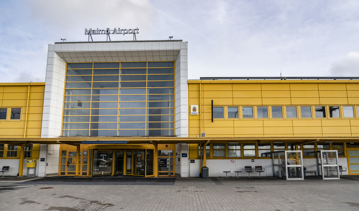 En fullskalig modell av det svenskdesignade regionala elflygplanet ES-30 ska tas fram för att sedan testas och demonstreras vid Malmö Airport. Arkivbild. Foto: Johan Nilsson/TT