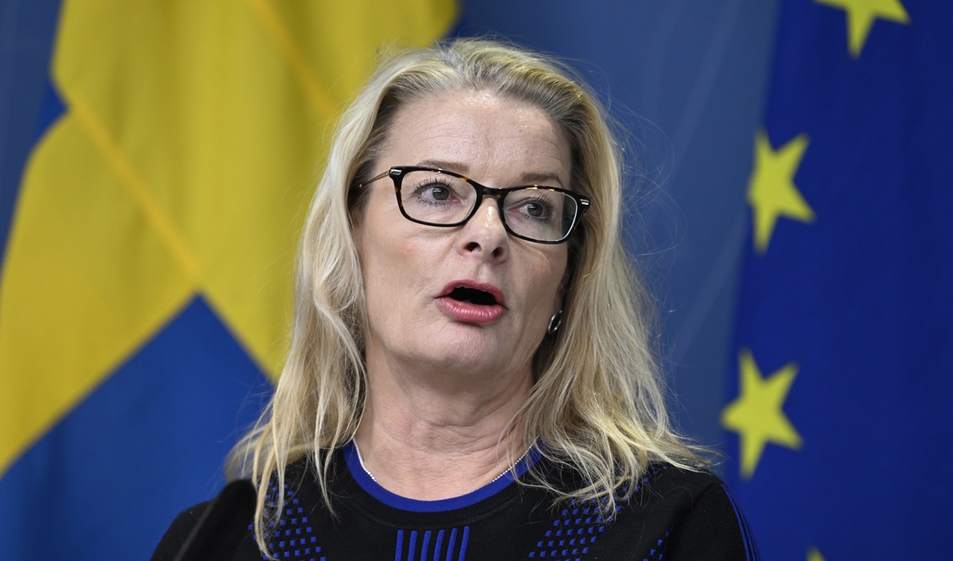 Skolminister Lotta Edholm (L). Arkivbild. Foto: Henrik Montgomery/TT