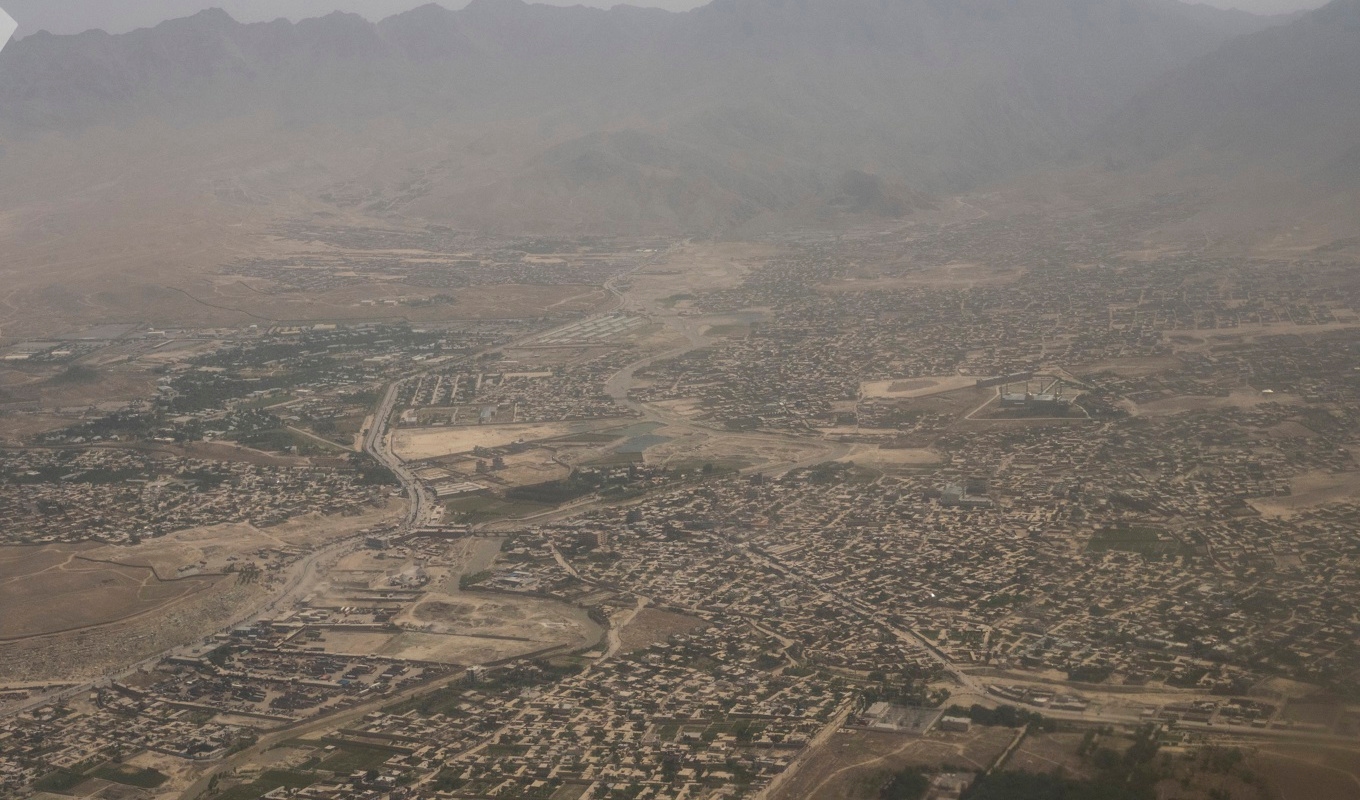 Kabul från ovan. Arkivbild. Foto: Rodrigo Abd/AP/TT