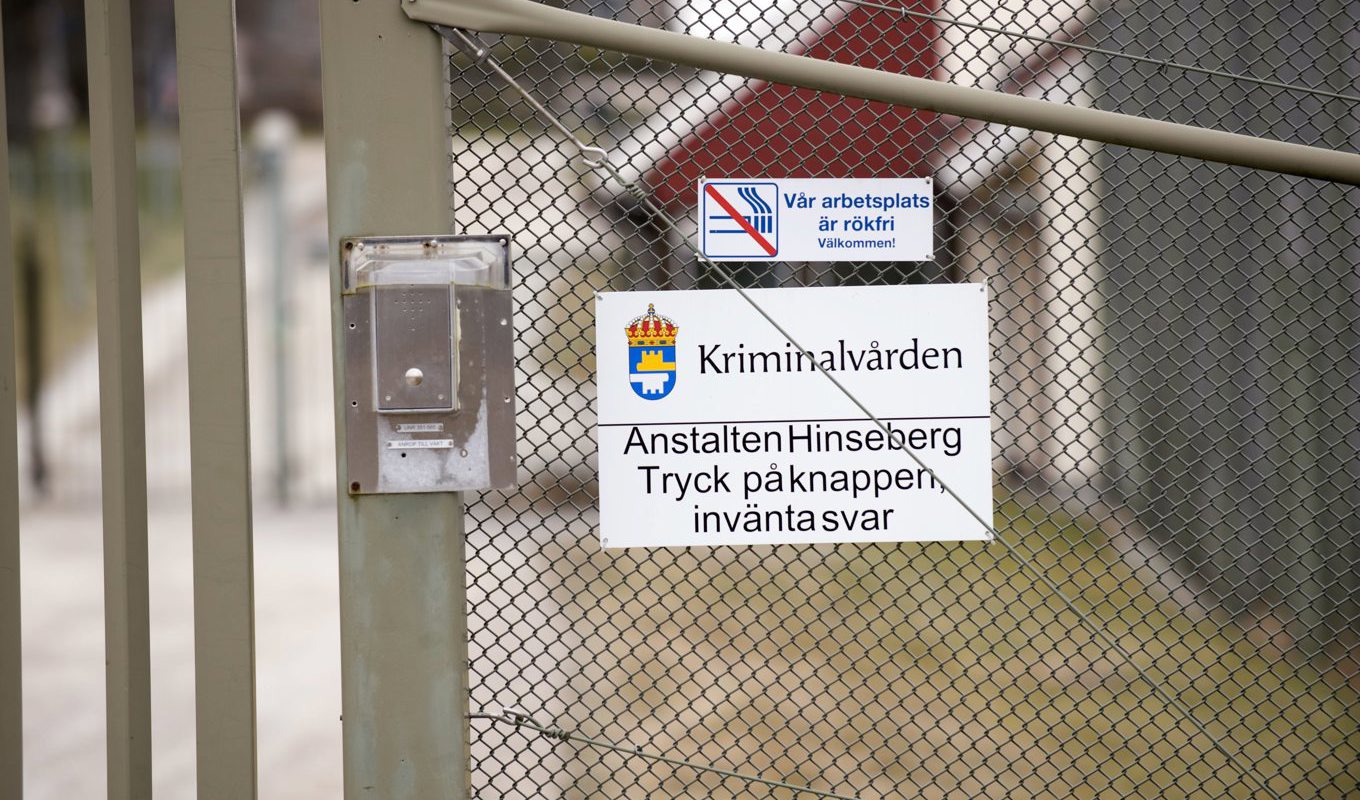 Kvinnoanstalten i Hinseberg. Arkivbild. Foto: Fredrik Sandberg/TT
