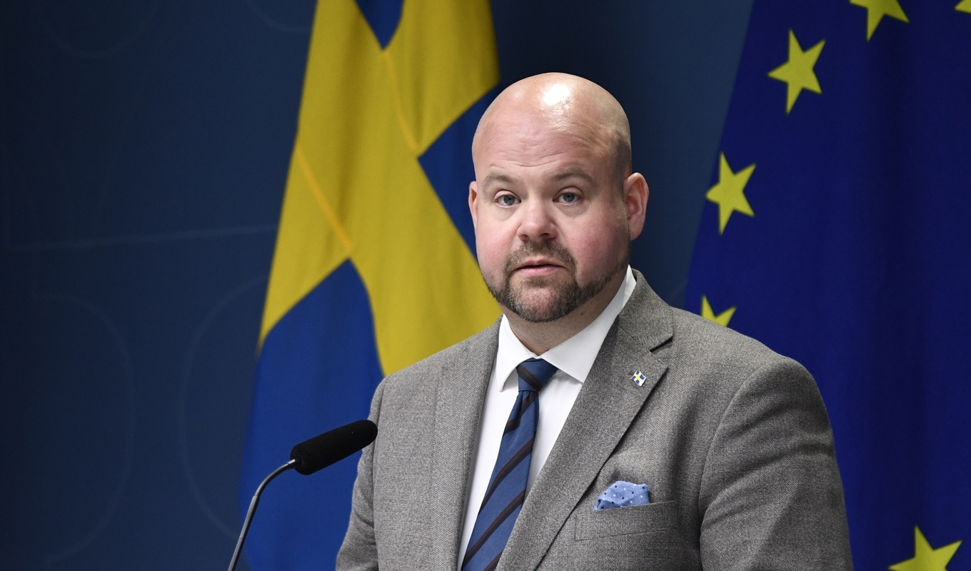 Landsbygdsminister Peter Kullgren (KD). Arkivbild. Foto: Lars Schröder/TT