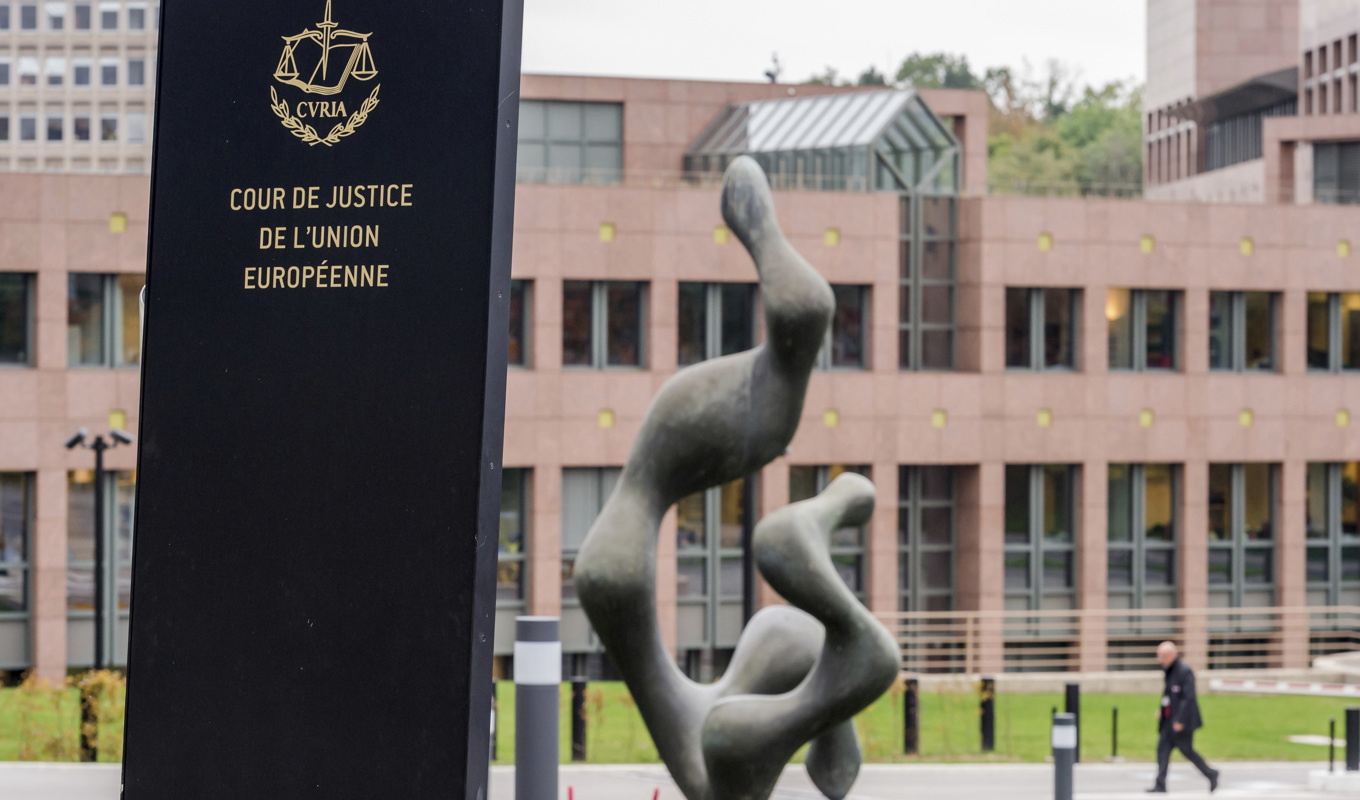 EU:s domstol i Luxemburg. Arkivfoto. Foto: Geert Vanden Wijngaert/AP/TT