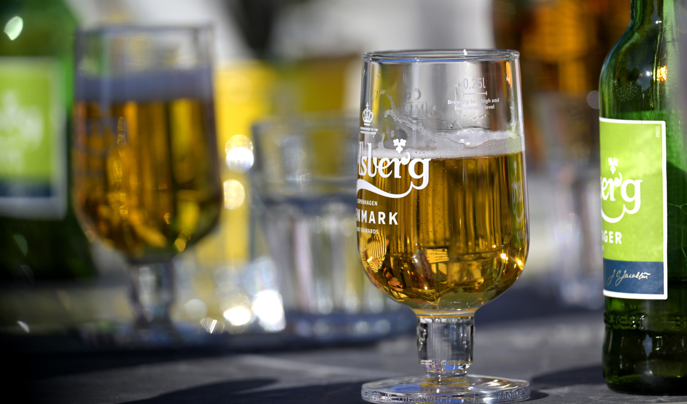 Ryssland tar över andelar i bland annat ett av Carlsbergs dotterbolag. Arkivbild. Foto: Janerik Henriksson/TT