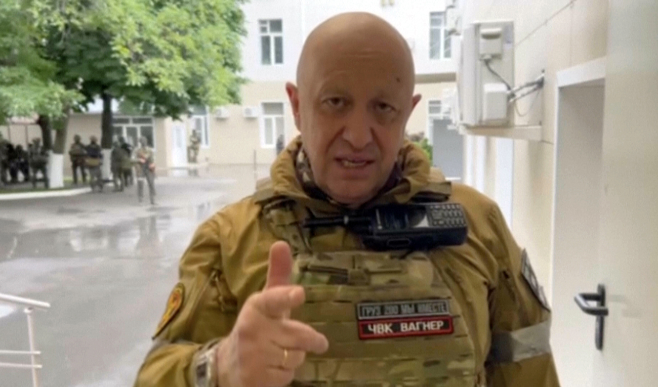 Wagnerledaren Jevgenij Prigozjin sågs senast när han avbröt sitt uppror under midsommarhelgen. Arkivbild. Foto: AP/TT