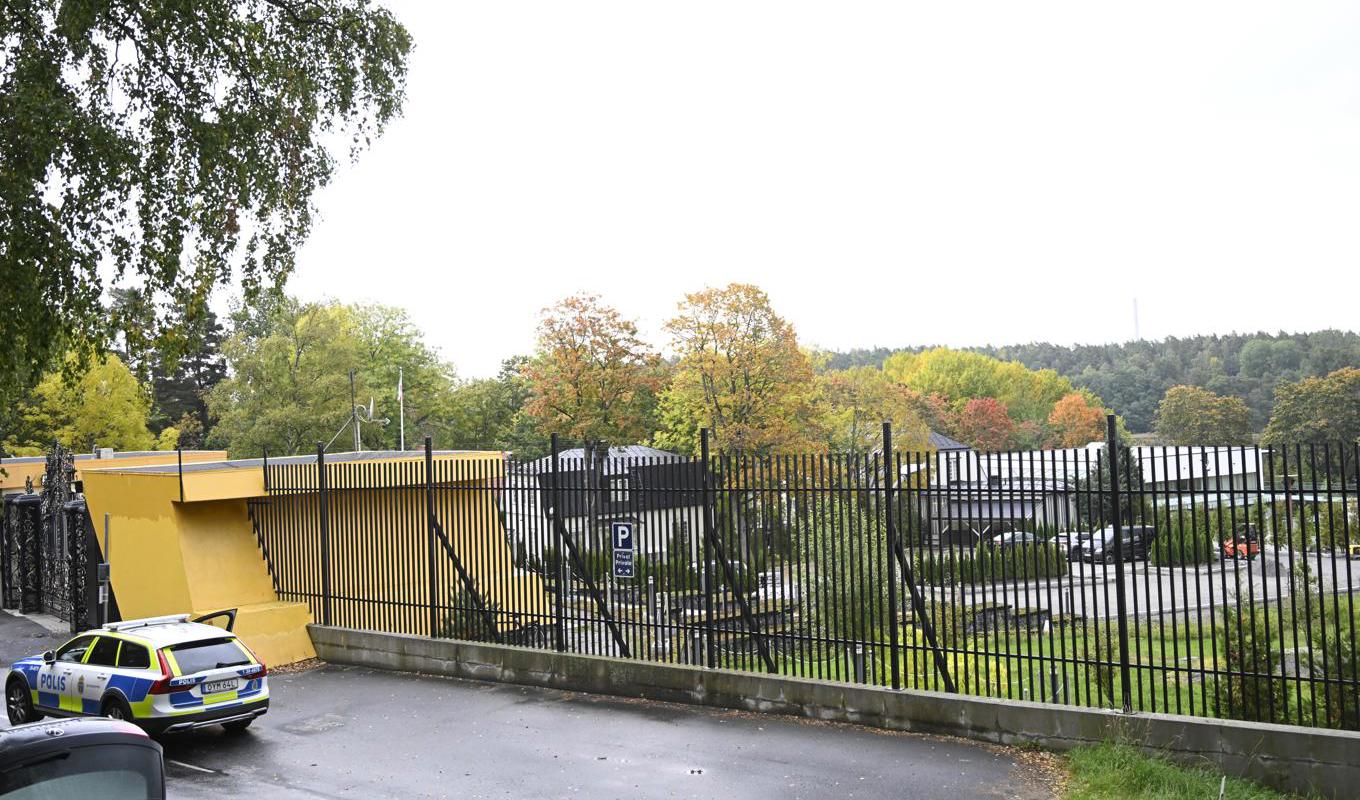 Irans ambassad på Lidingö. Arkivbild. Foto: Fredrik Sandberg/TT