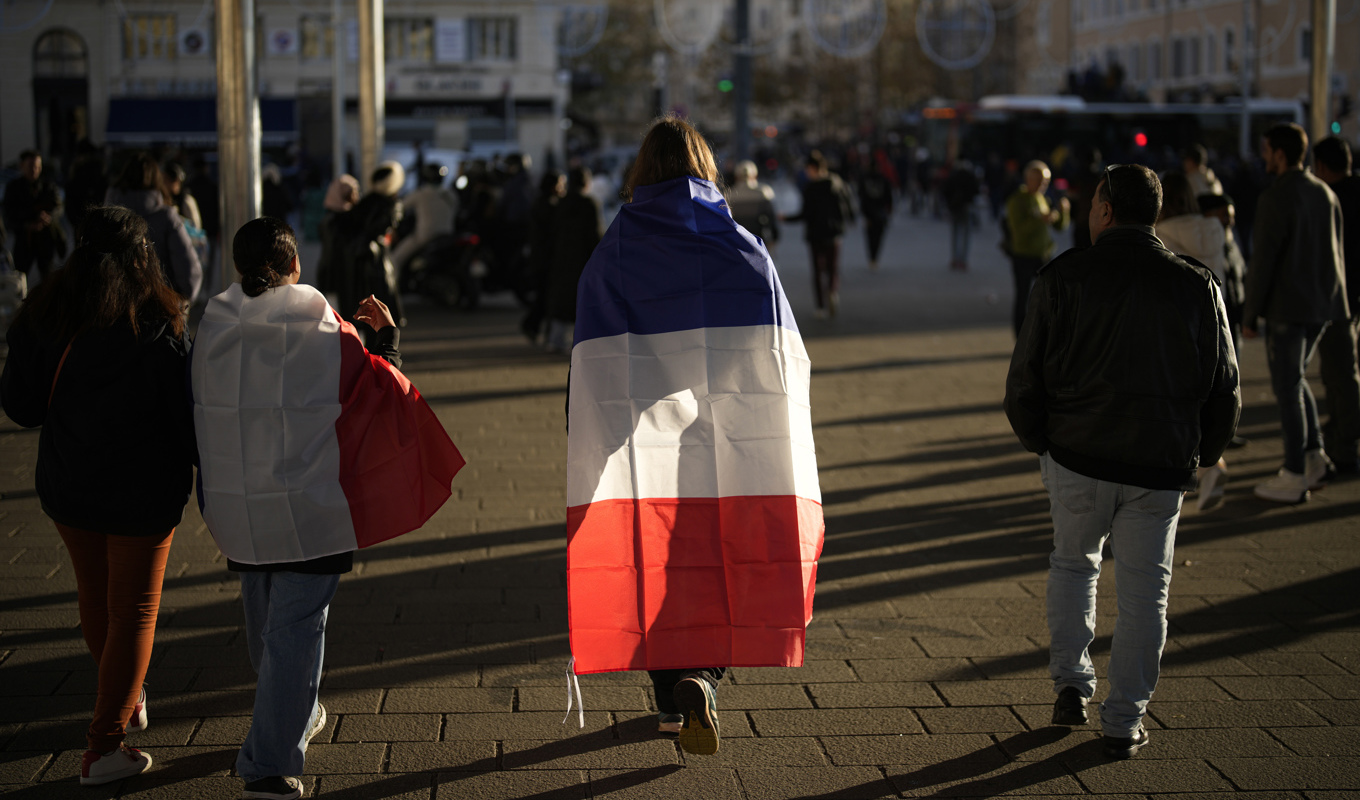 Frankrikes ekonomi växer mer än väntat. Foto: Daniel Cole AP/TT