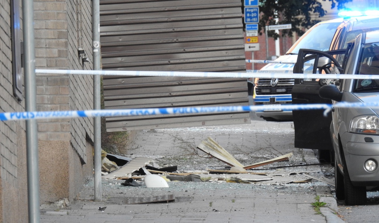 Polisen har ingen gripen för våldsvågen som drabbat Norrköping under veckan. Foto: Pontus Stenberg/TT