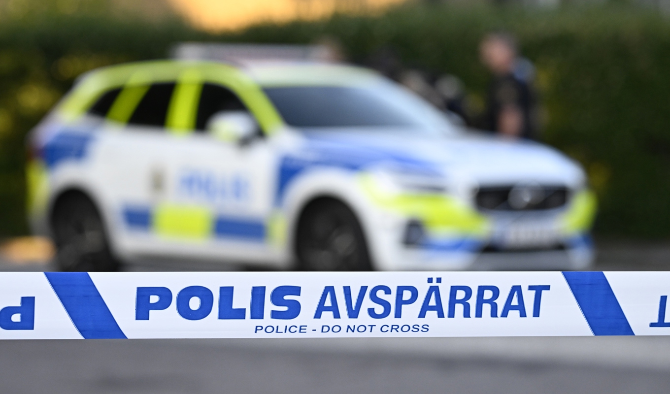 Polisen utreder ett grovt brott efter det att en avliden person hittats i ett vattendrag utanför Hagfors i Värmland. Arkivbild. Foto: Johan Nilsson/TT