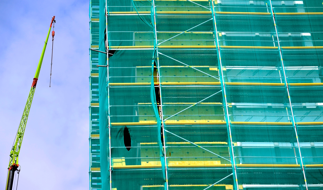 Personer inom byggbranschen och transportsektorn är mest utsatta när det gäller dödliga arbetsplatsolyckor. Arkivbild. Foto: Janerik Henriksson/TT