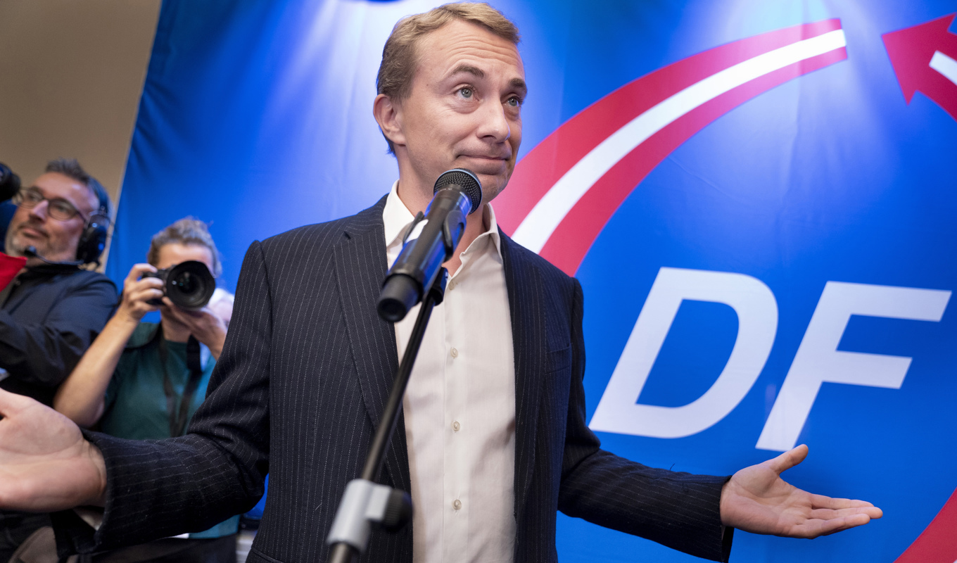 Morten Messerschmidt från DF. Arkivbild. Foto: Liselotte Sabroe/Ritzau/AP/TT
