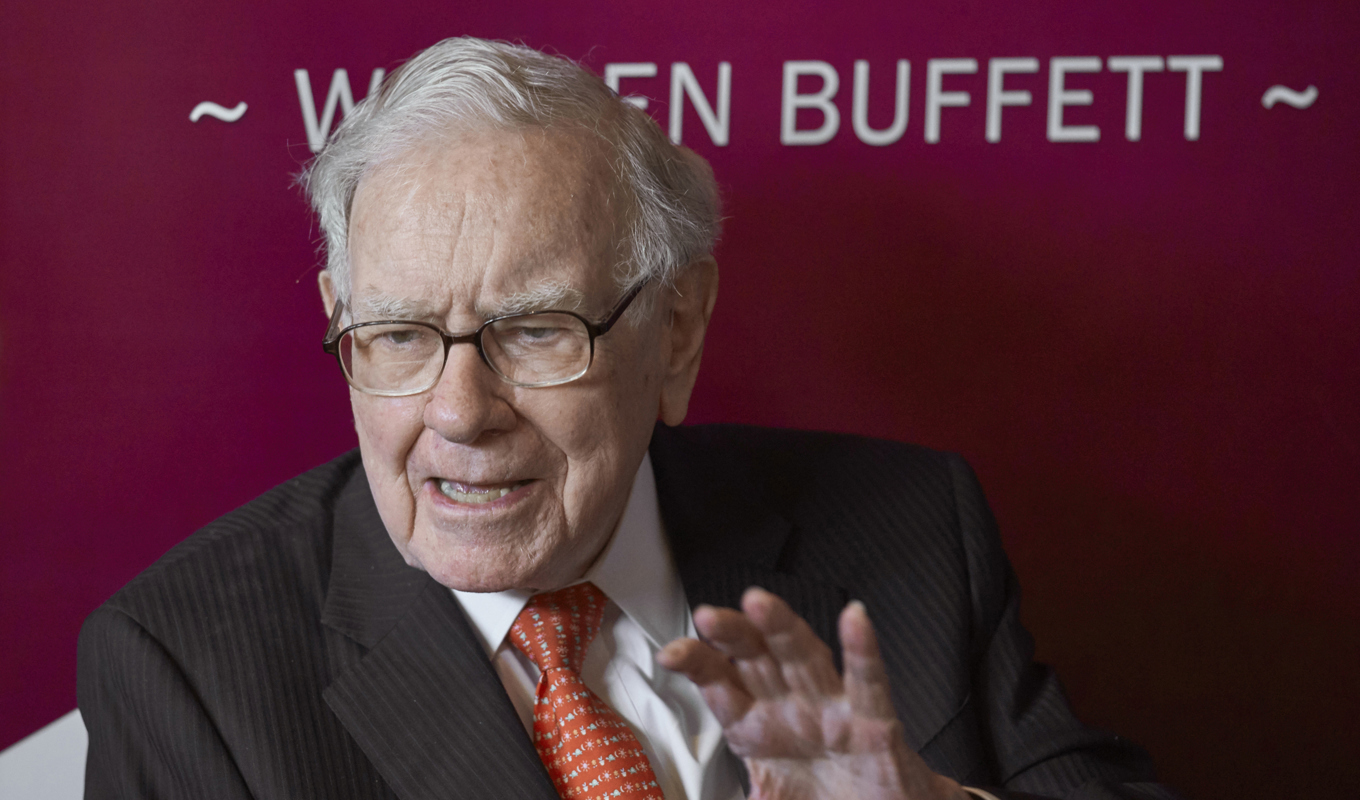 Den amerikanske mångmiljardären Warren Buffett. Arkivbild. Foto: Nati Harnik/AP/TT