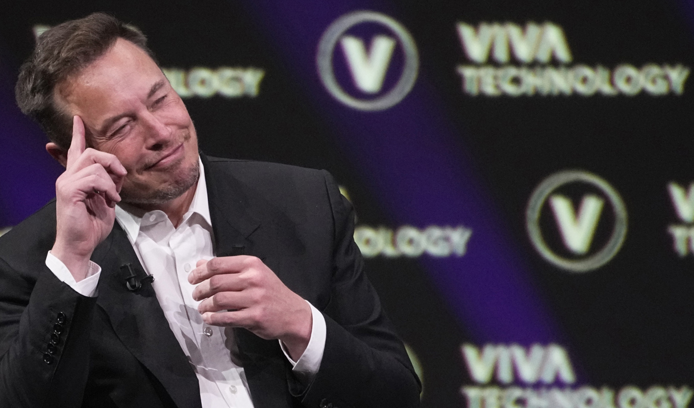 Elon Musk, ägare av X, som tidigare hette Twitter. Foto: Michel Euler/AP/TT