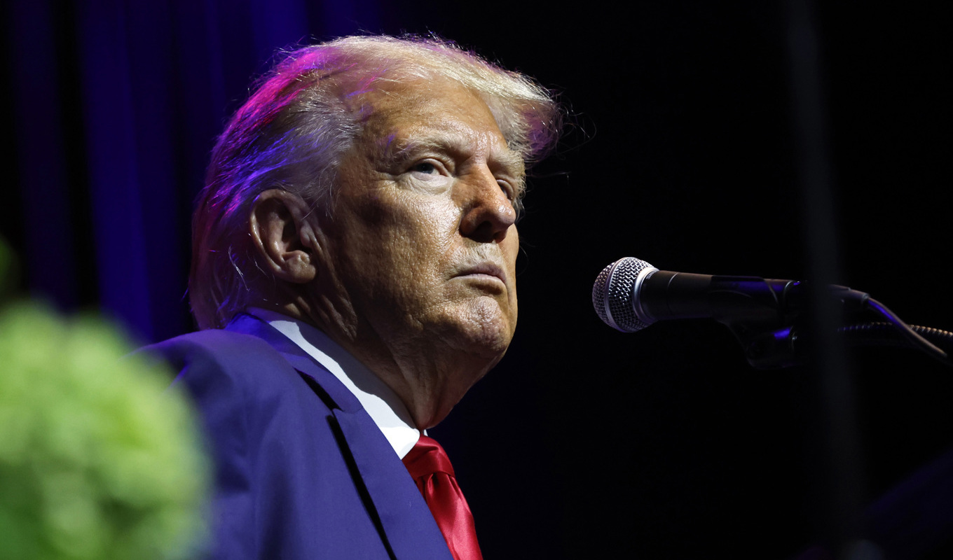 USA:s expresident Donald Trump hävdar att han är utsatt för en häxjakt. Arkivbild. Foto: Butch Dill/AP/TT