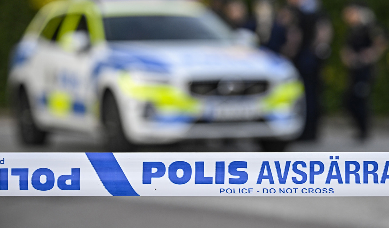 En man i Ronneby har gripits sedan han attackerat poliser med kniv. Arkivbild. Foto: Johan Nilsson/TT
