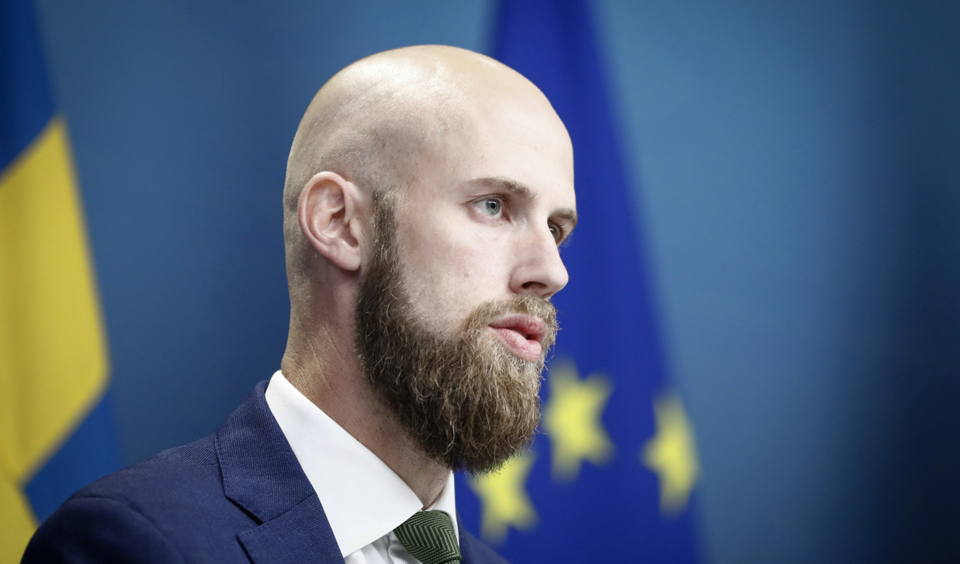 Carl-Oskar Bohlin (M), minister för civilt försvar. Arkivbild. Foto: Mickan Palmqvist/TT