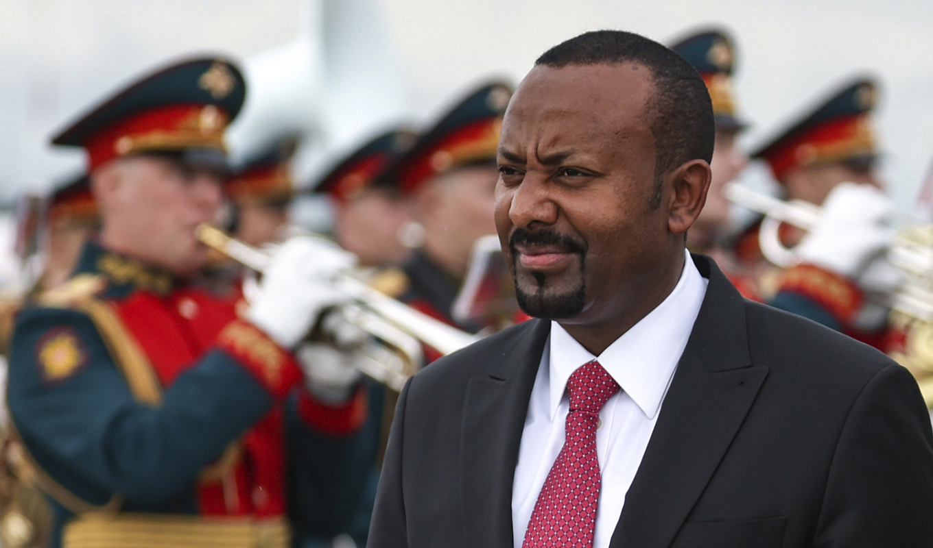 Etiopiens premiärminister Abiy Ahmed. Arkivbild Foto: Peter Kovalev/Pool via AP/TT